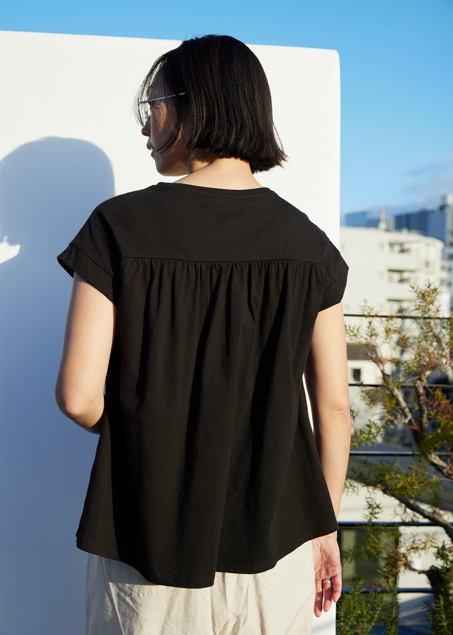 身長：170cm　着用サイズ：M