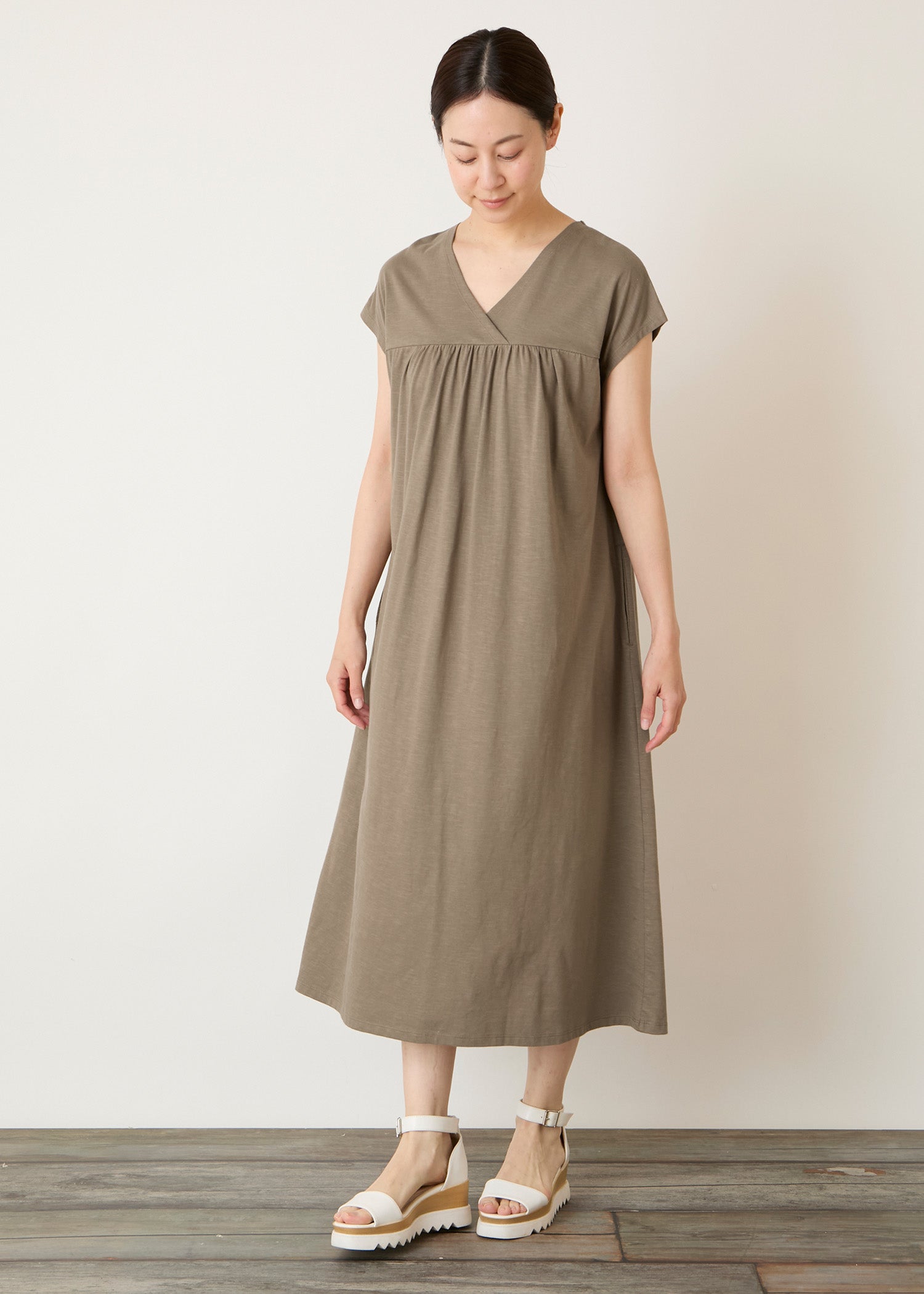 身長：162cm　着用サイズ：M