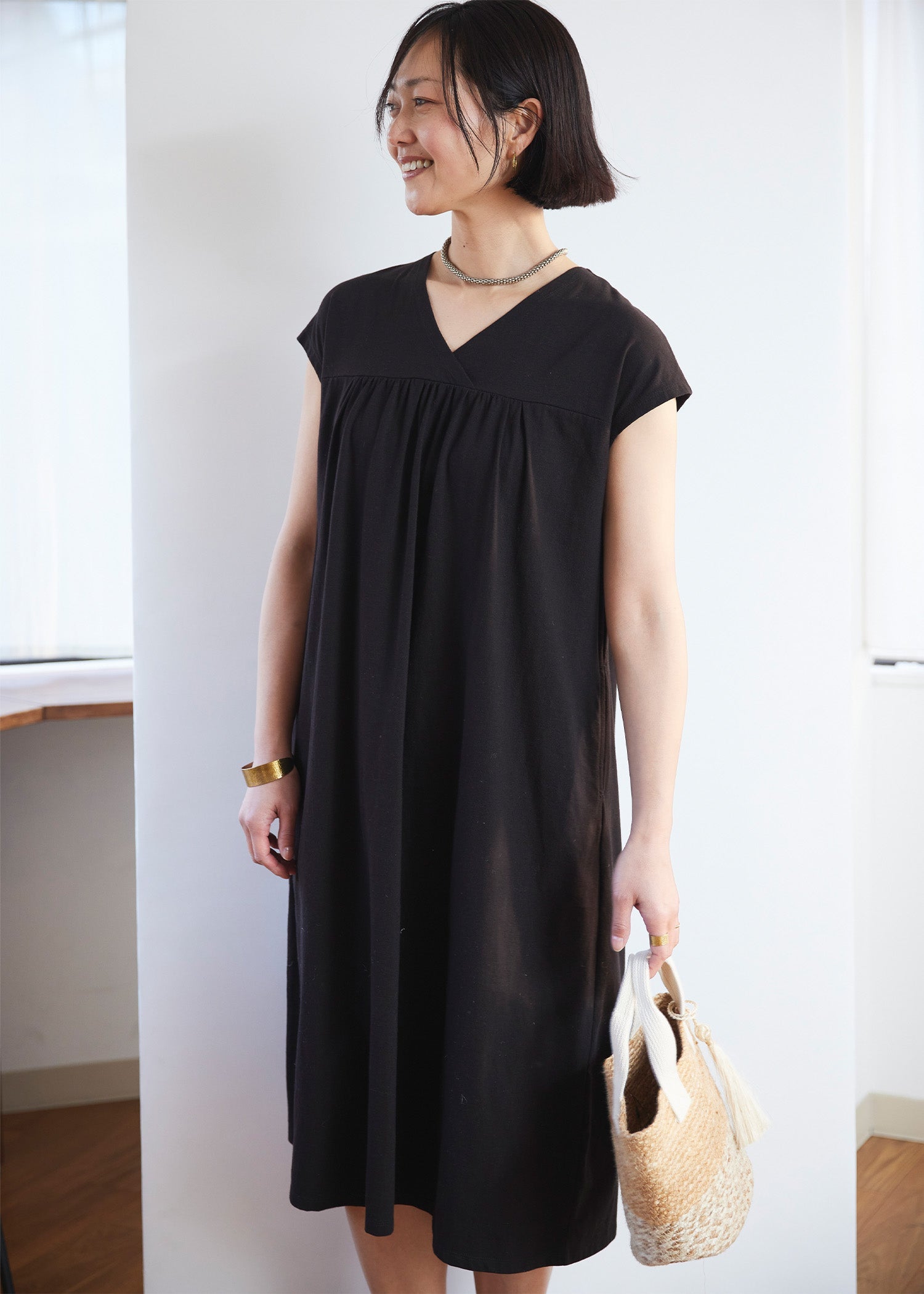 身長：170cm　着用サイズ：M