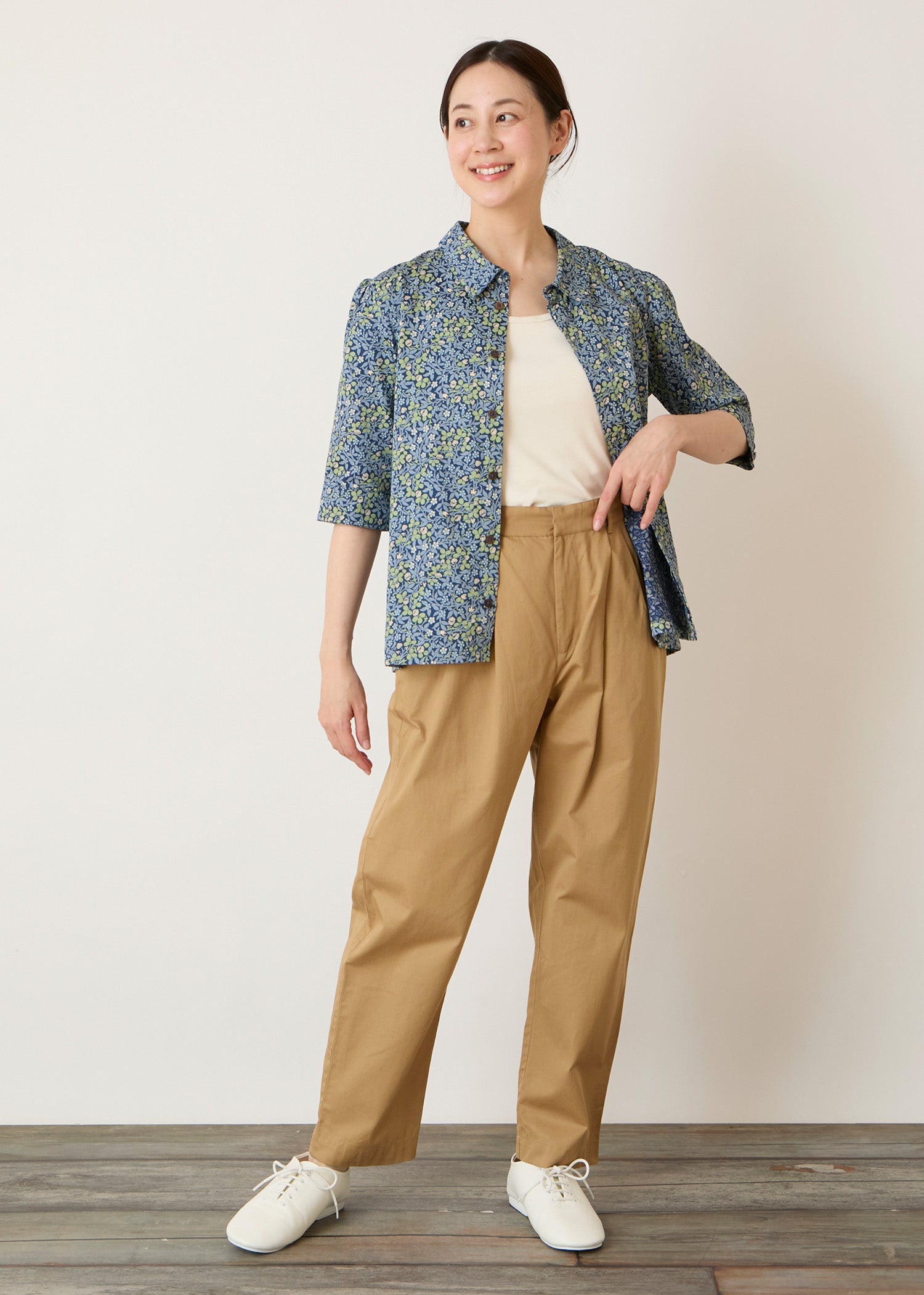 身長：162cm　着用サイズ：M