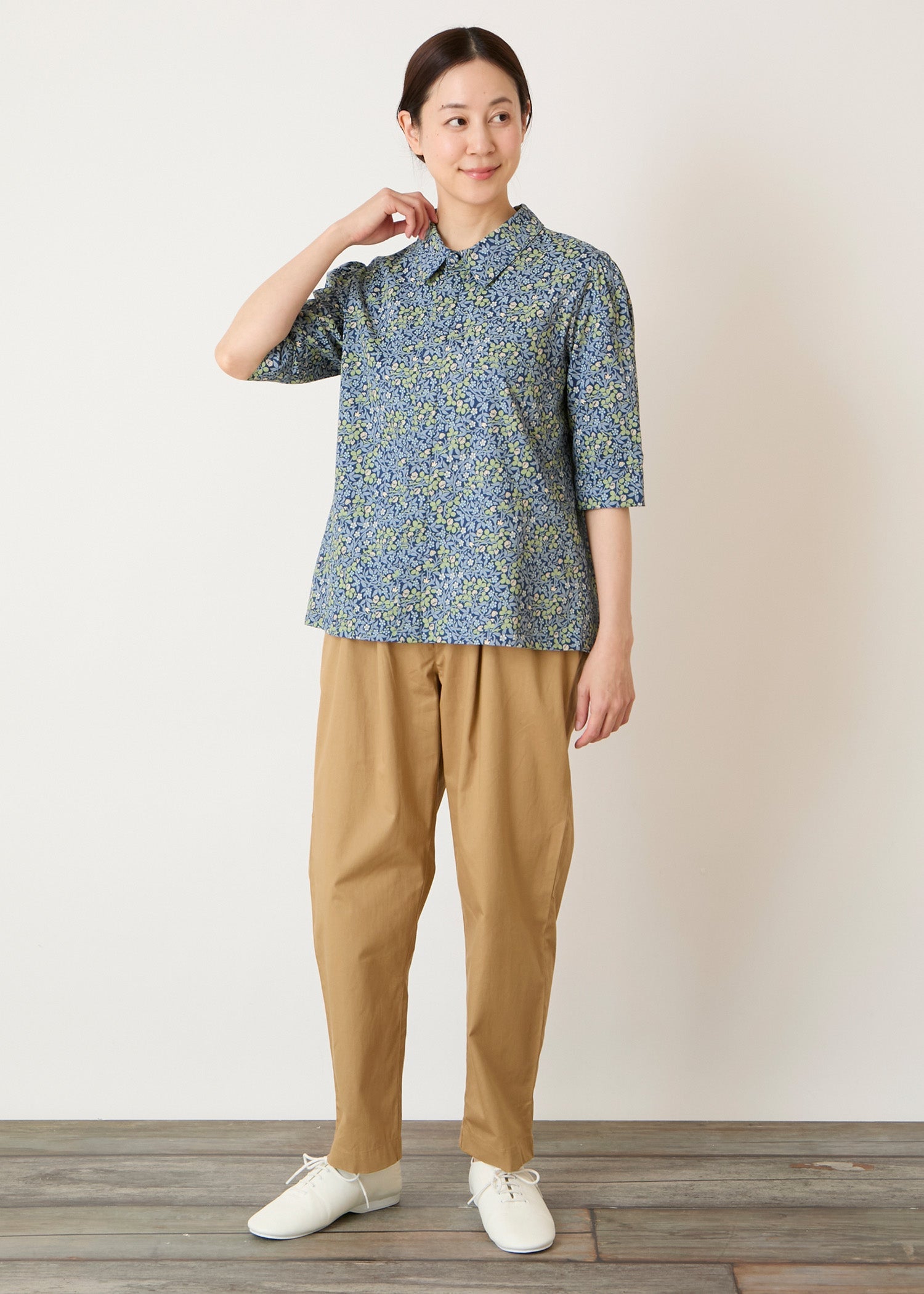 身長：162cm　着用サイズ：M