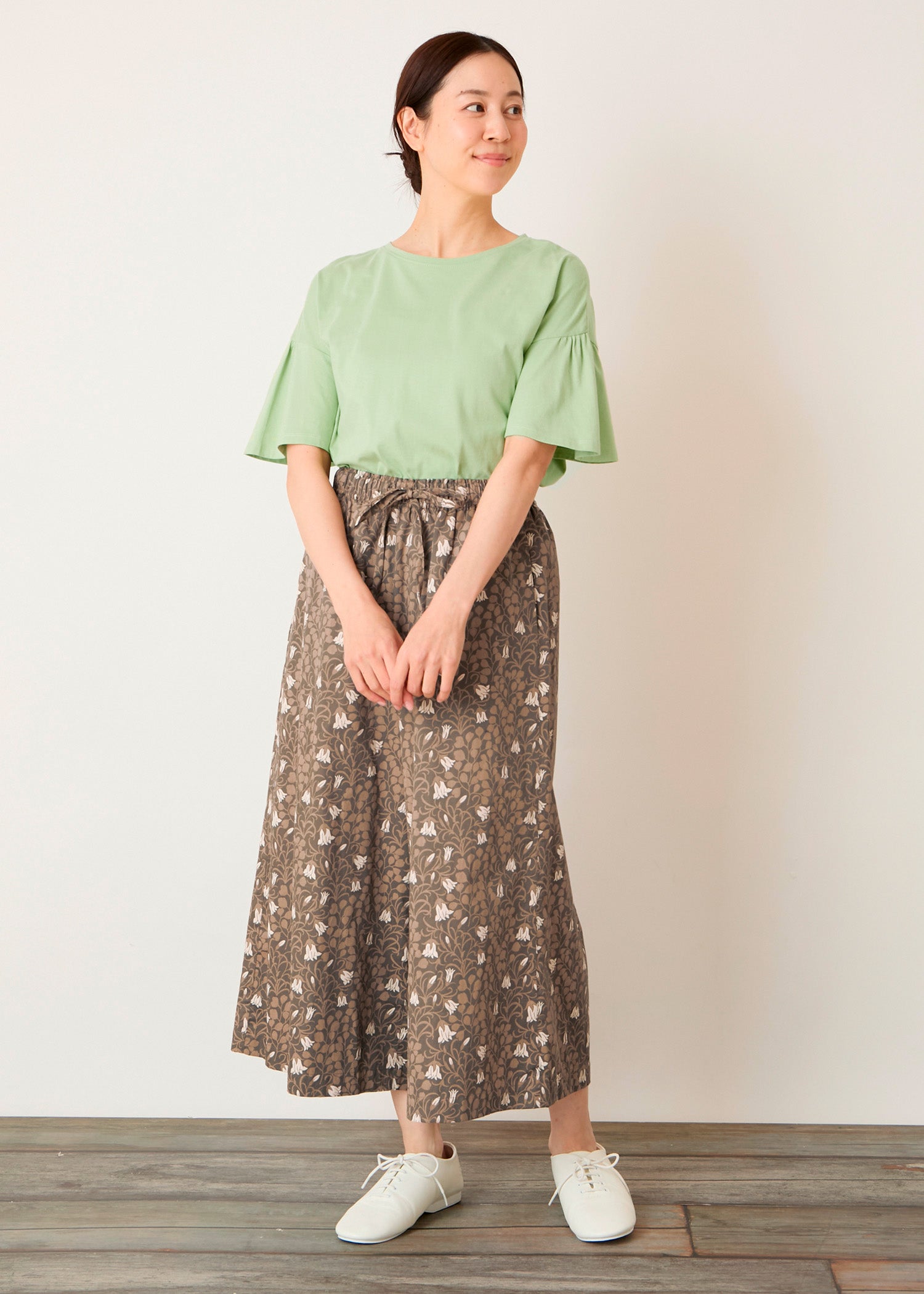 身長：162cm　着用サイズ：M