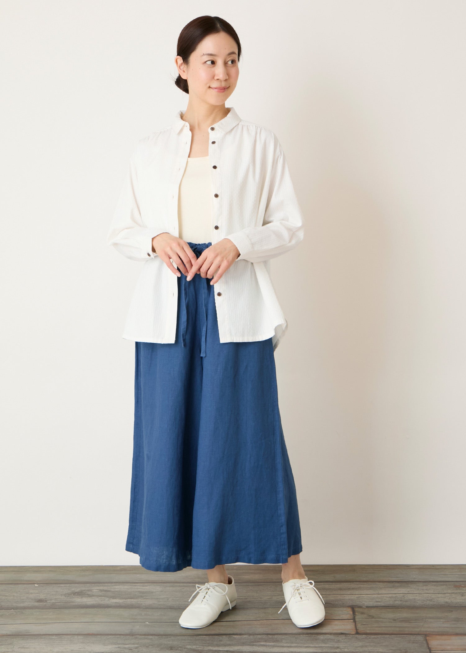 身長：162cm　着用サイズ：M