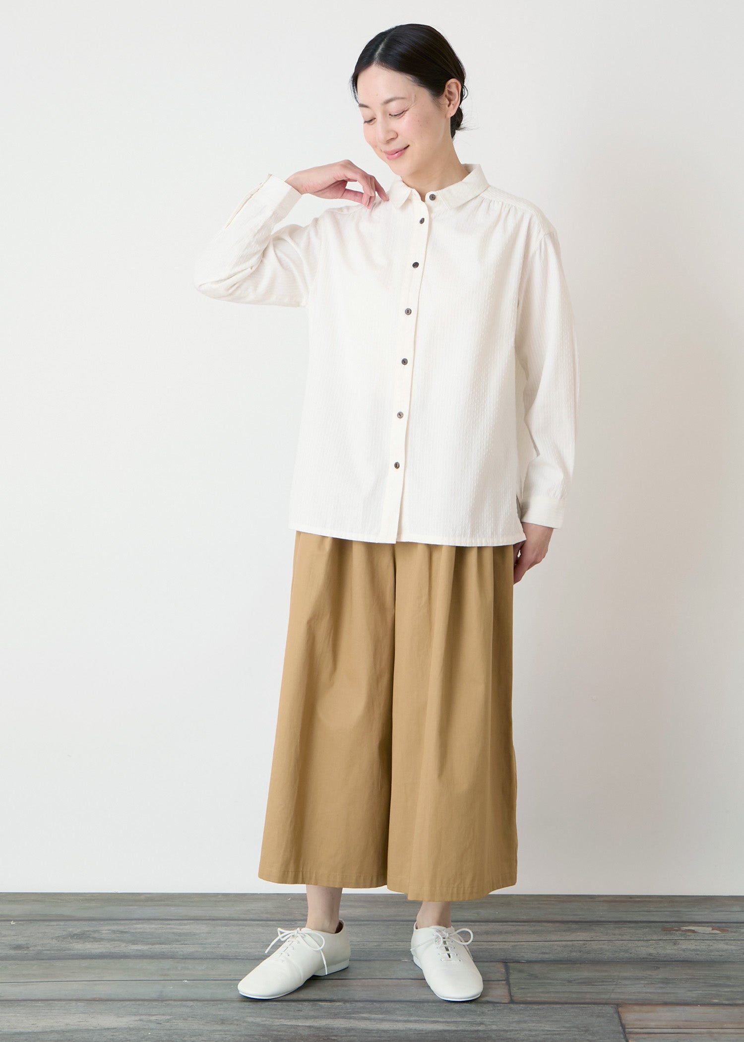 身長：162cm　着用サイズ：M
