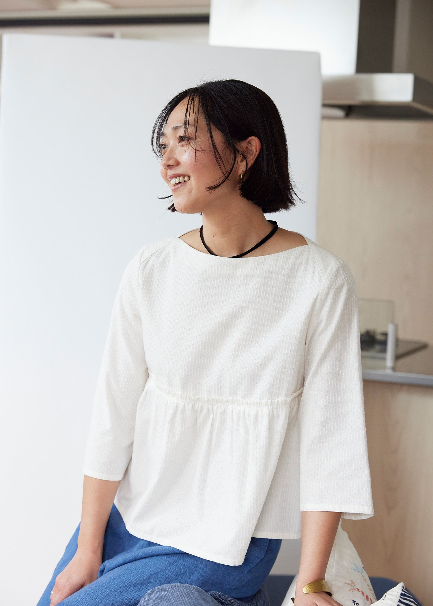 身長：170cm　着用サイズ：M