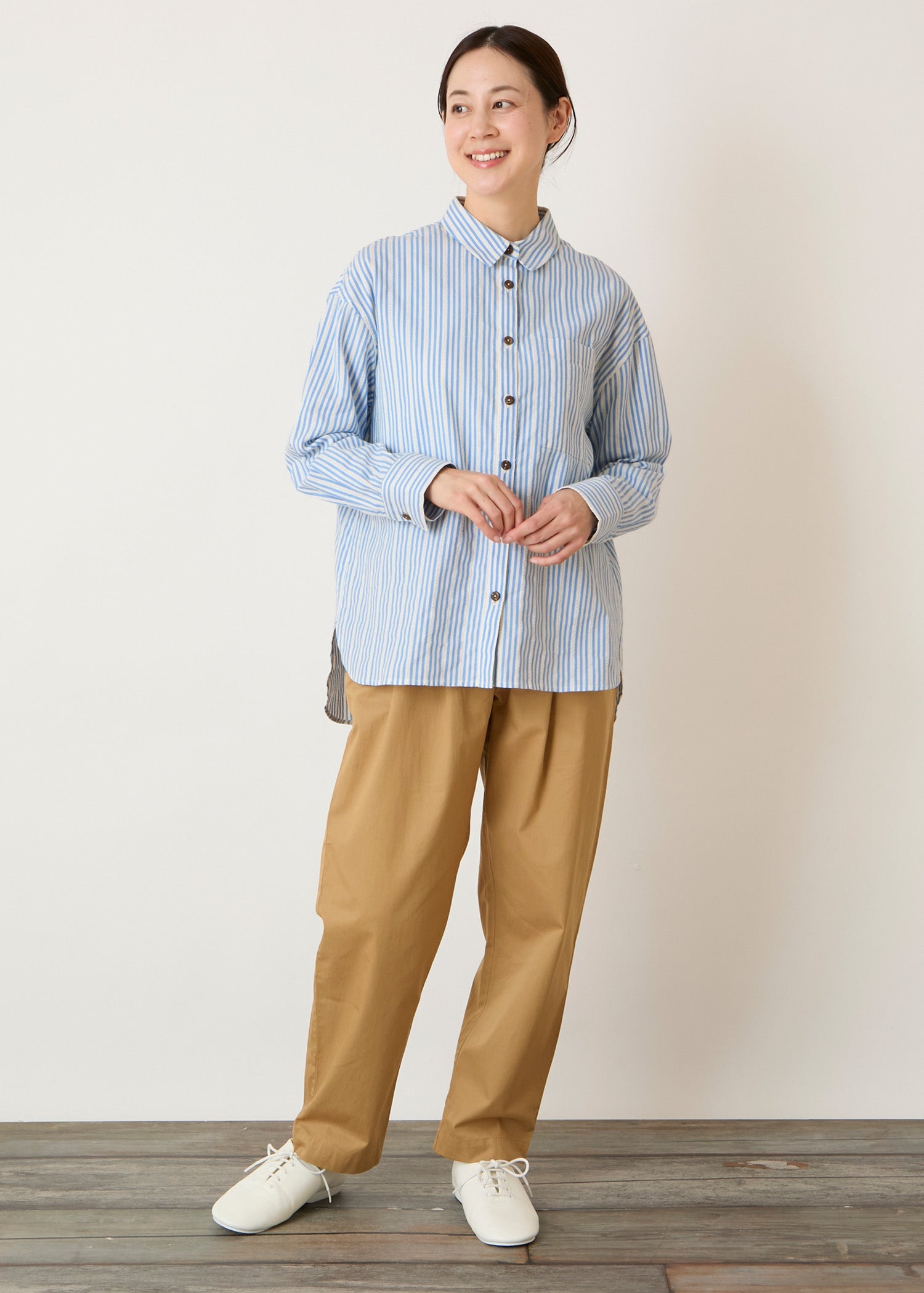 身長：162cm　着用サイズ：M