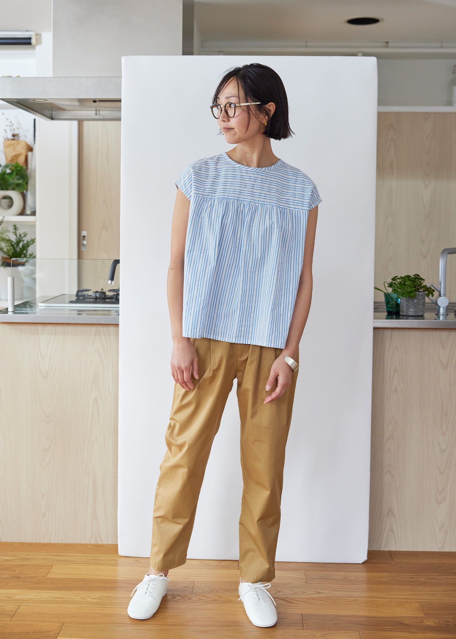 身長：170cm　着用サイズ：M