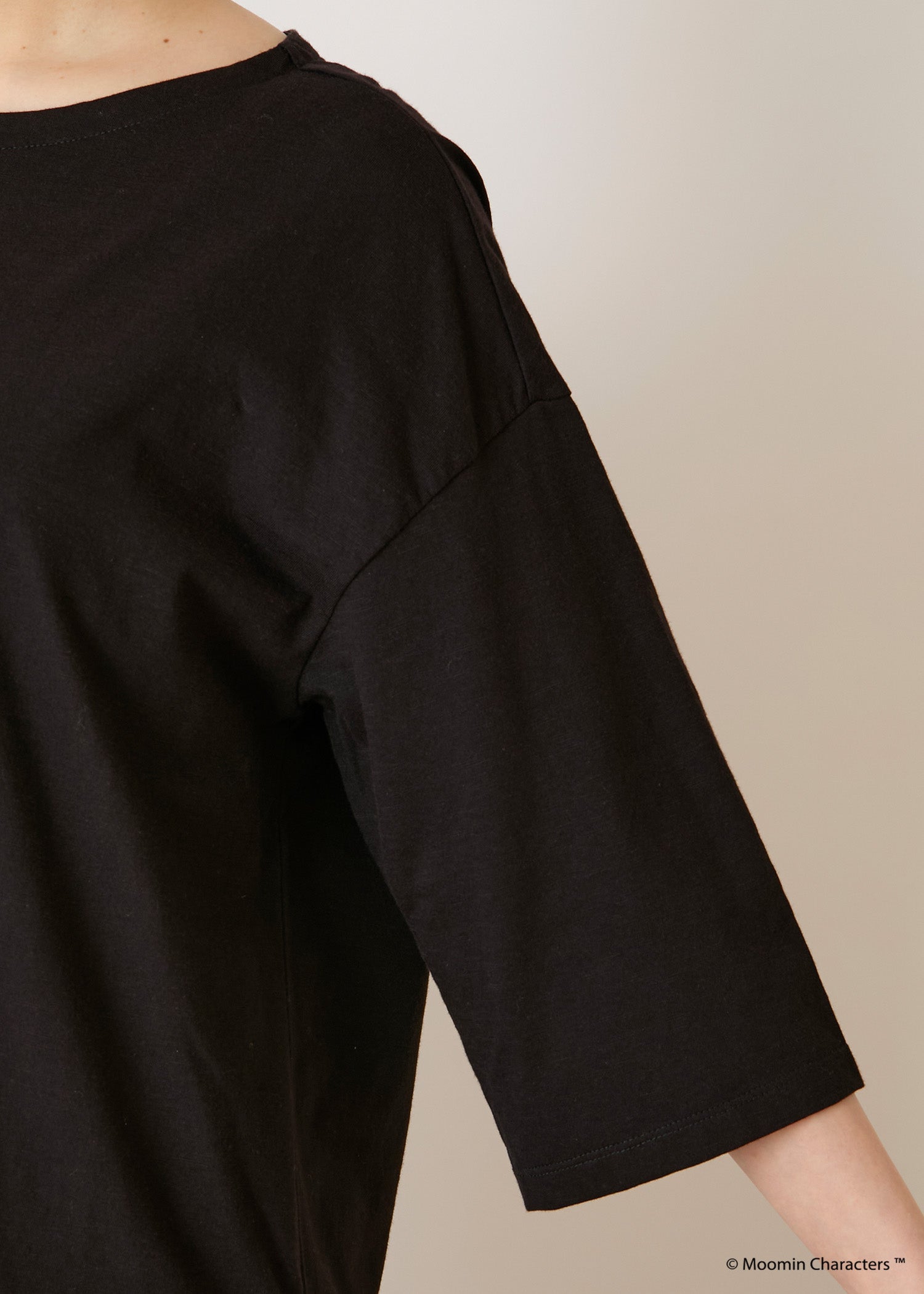 ムーミン オーガニックコットン ビッグＴシャツ・水着に着替えるムーミントロール