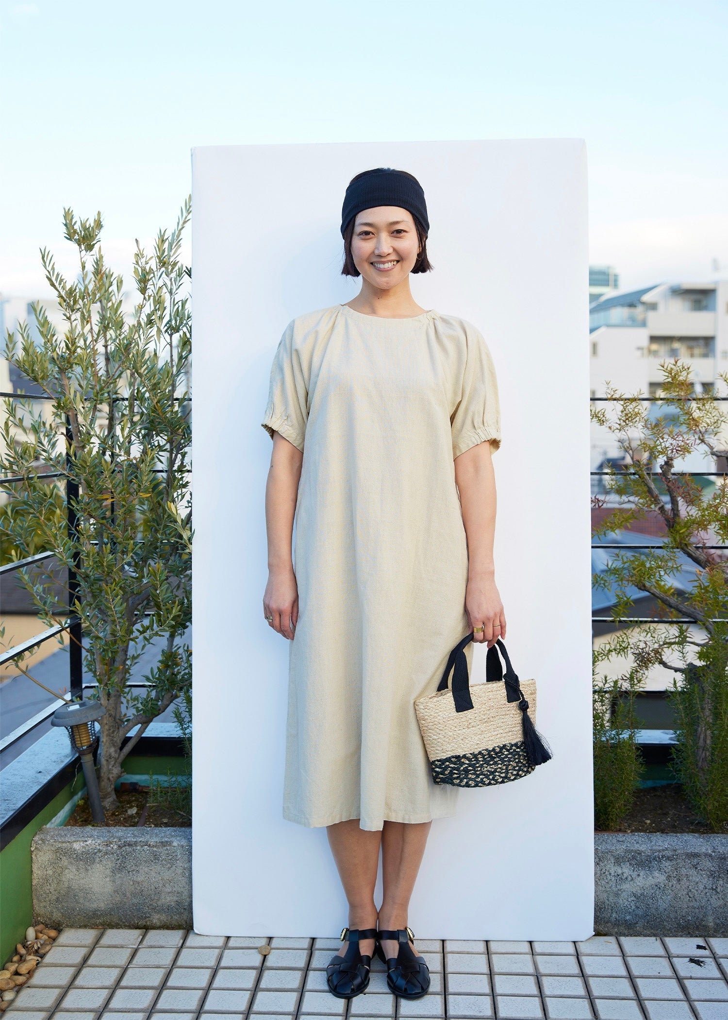 身長：170cm　着用サイズ：M