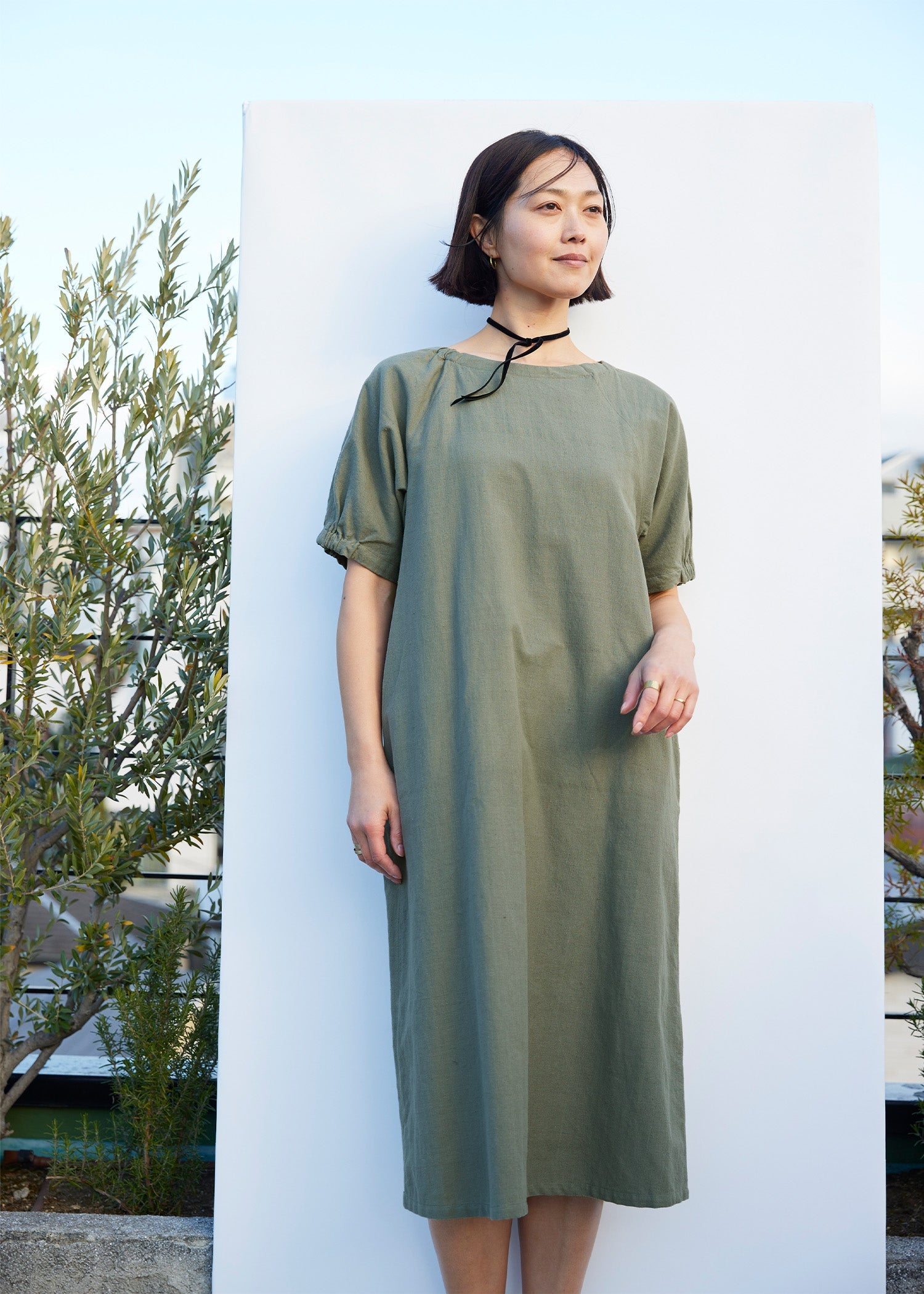 身長：170cm　着用サイズ：M