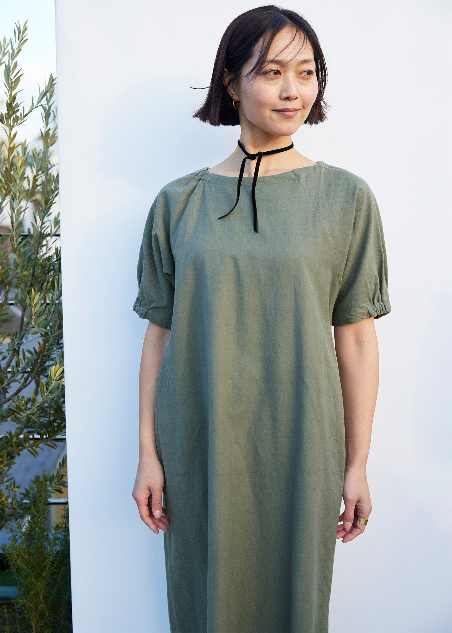 身長：170cm　着用サイズ：M