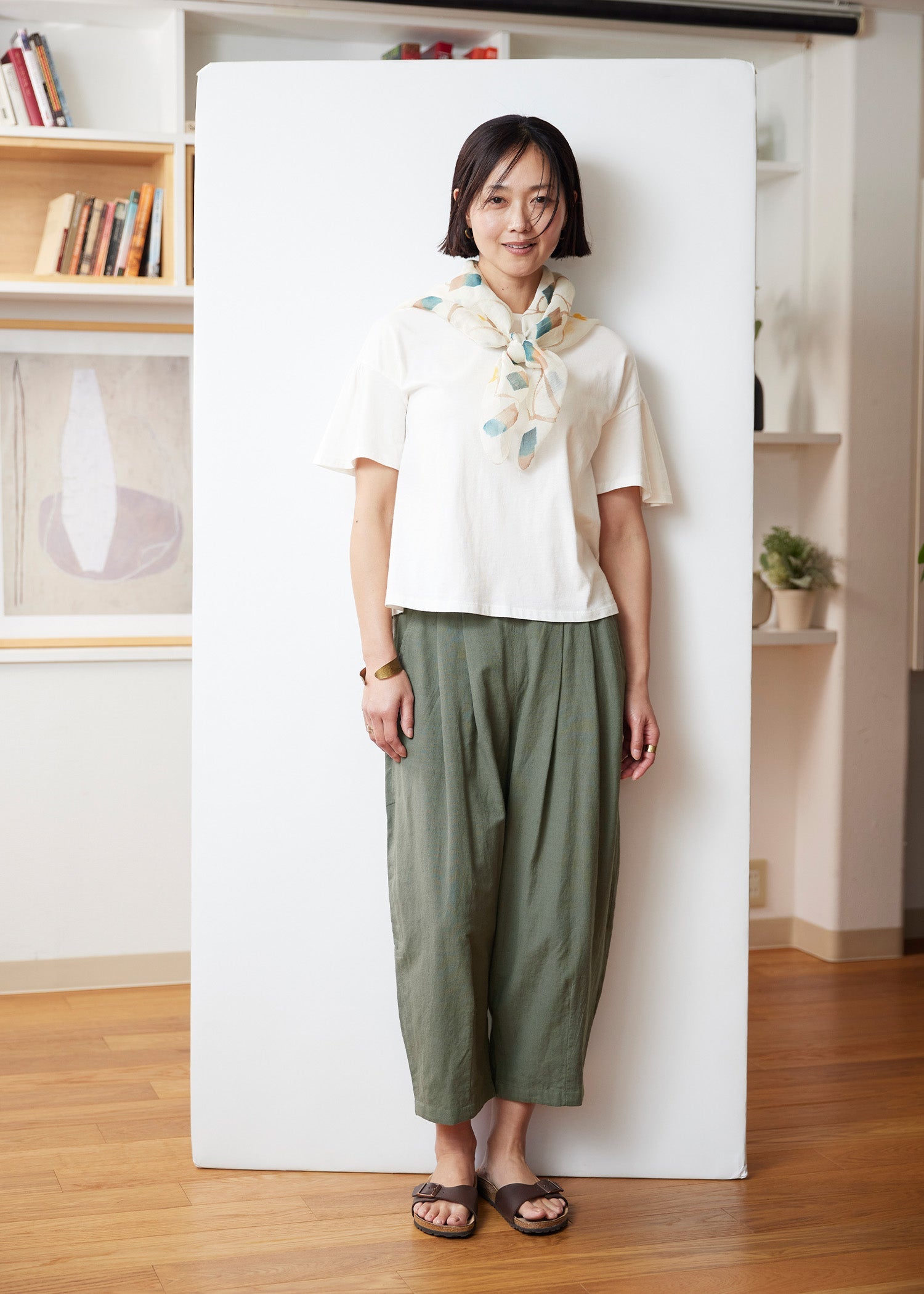 身長：170cm　着用サイズ：M