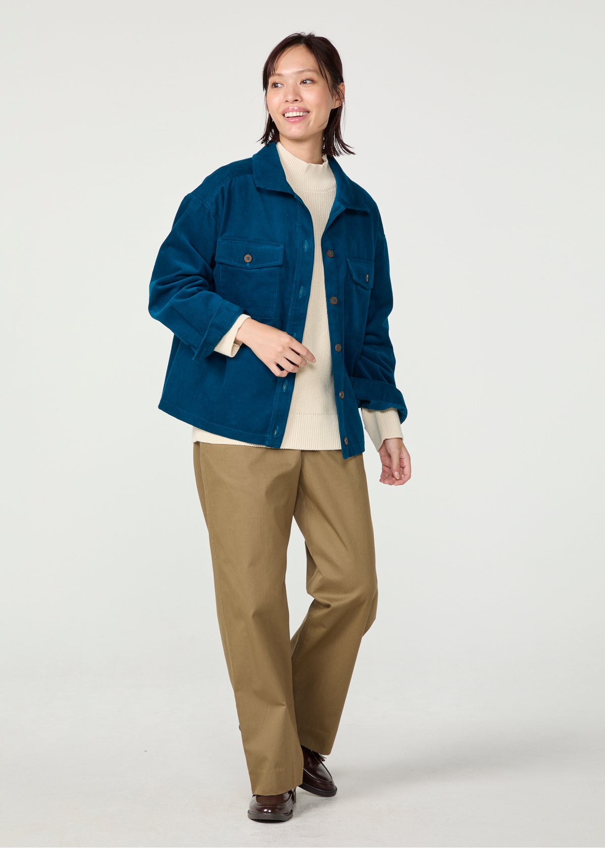 身長：165cm　着用サイズ：M