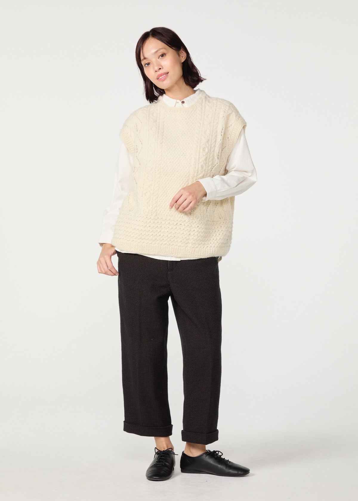 身長：165cm　着用サイズ：M
