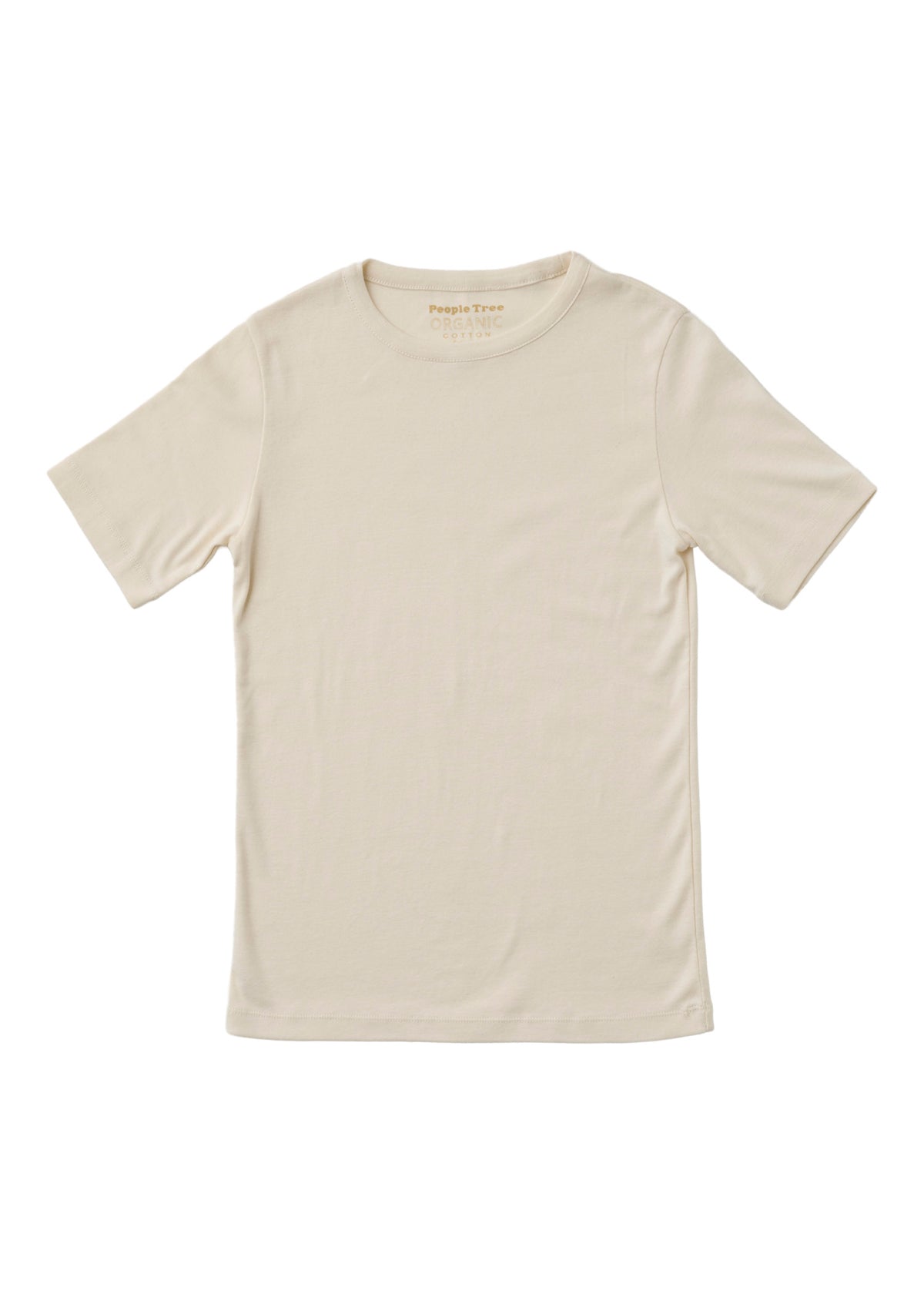 オーガニックコットンベーシック クルーネック半袖Tシャツ