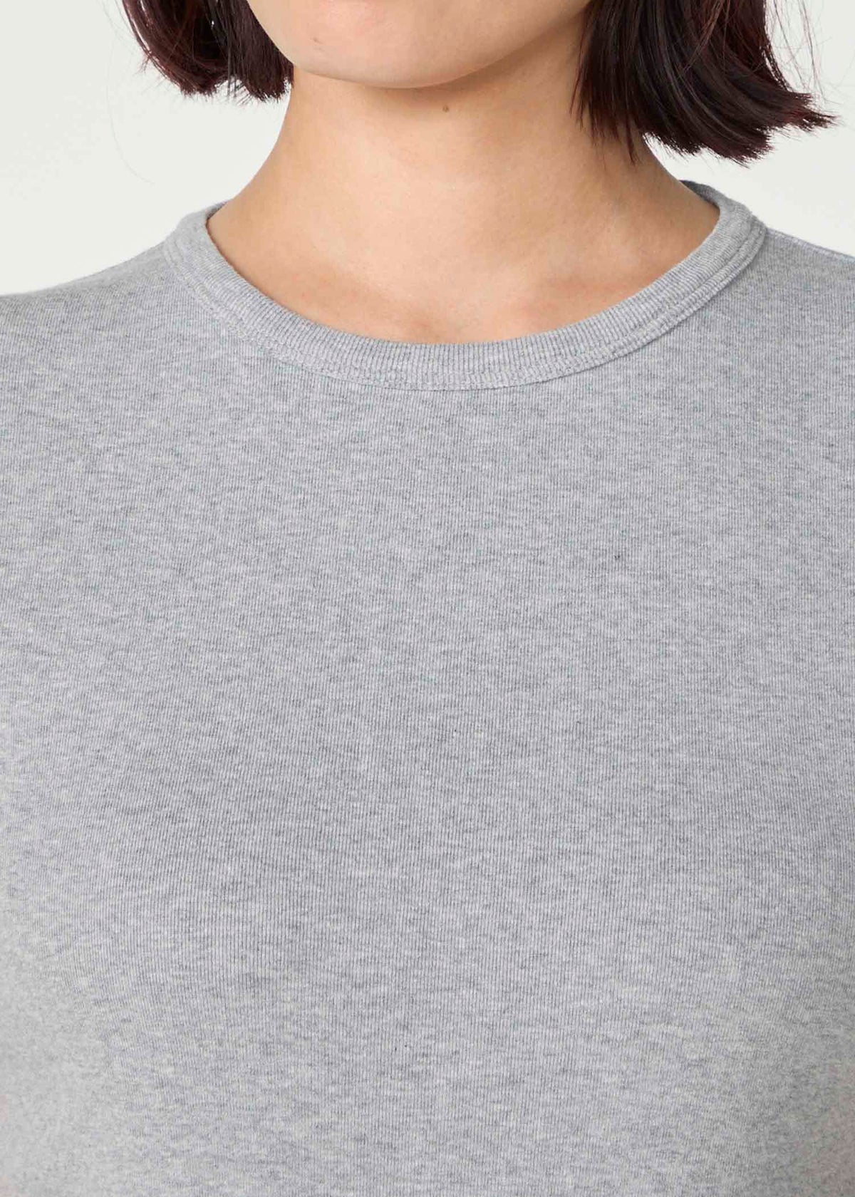 オーガニックコットンベーシック クルーネック半袖Tシャツ