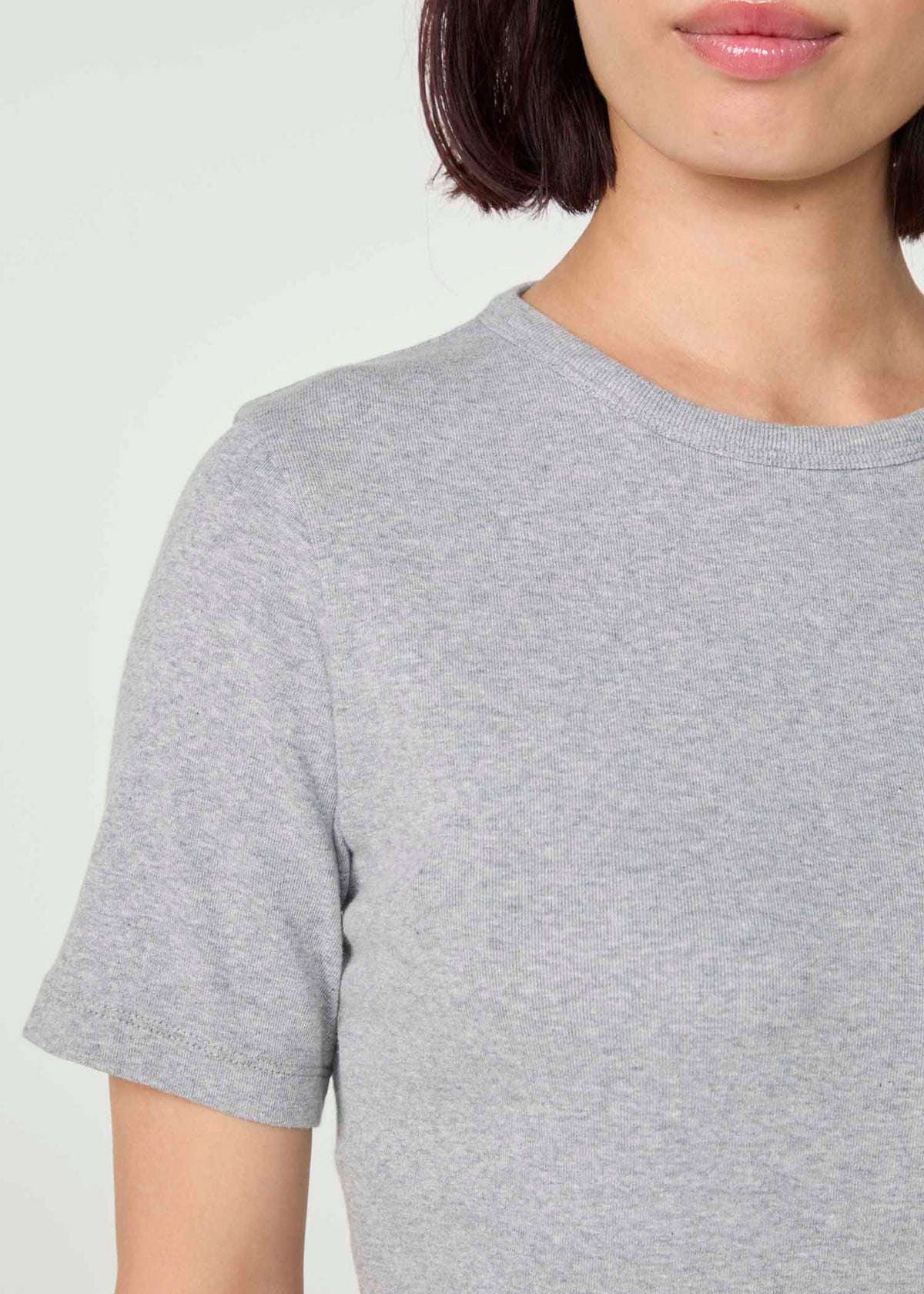 オーガニックコットンベーシック クルーネック半袖Tシャツ
