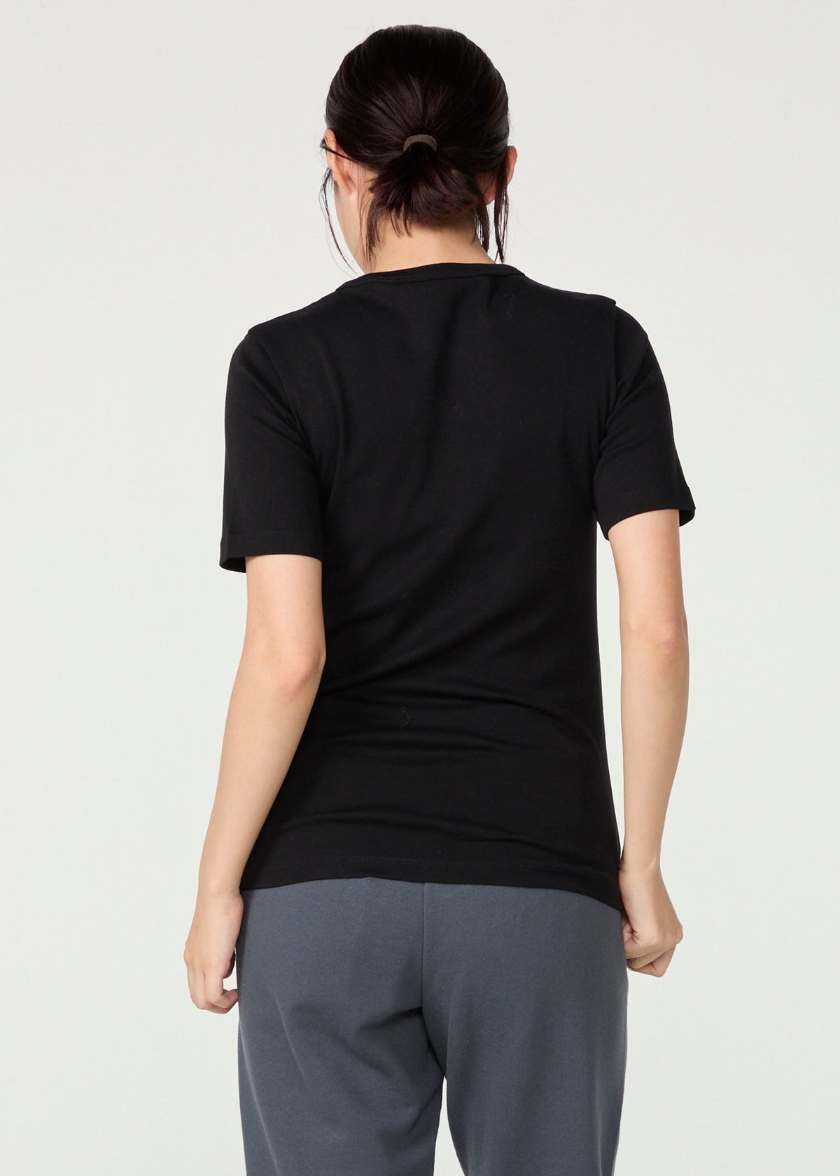 オーガニックコットンベーシック クルーネック半袖Tシャツ