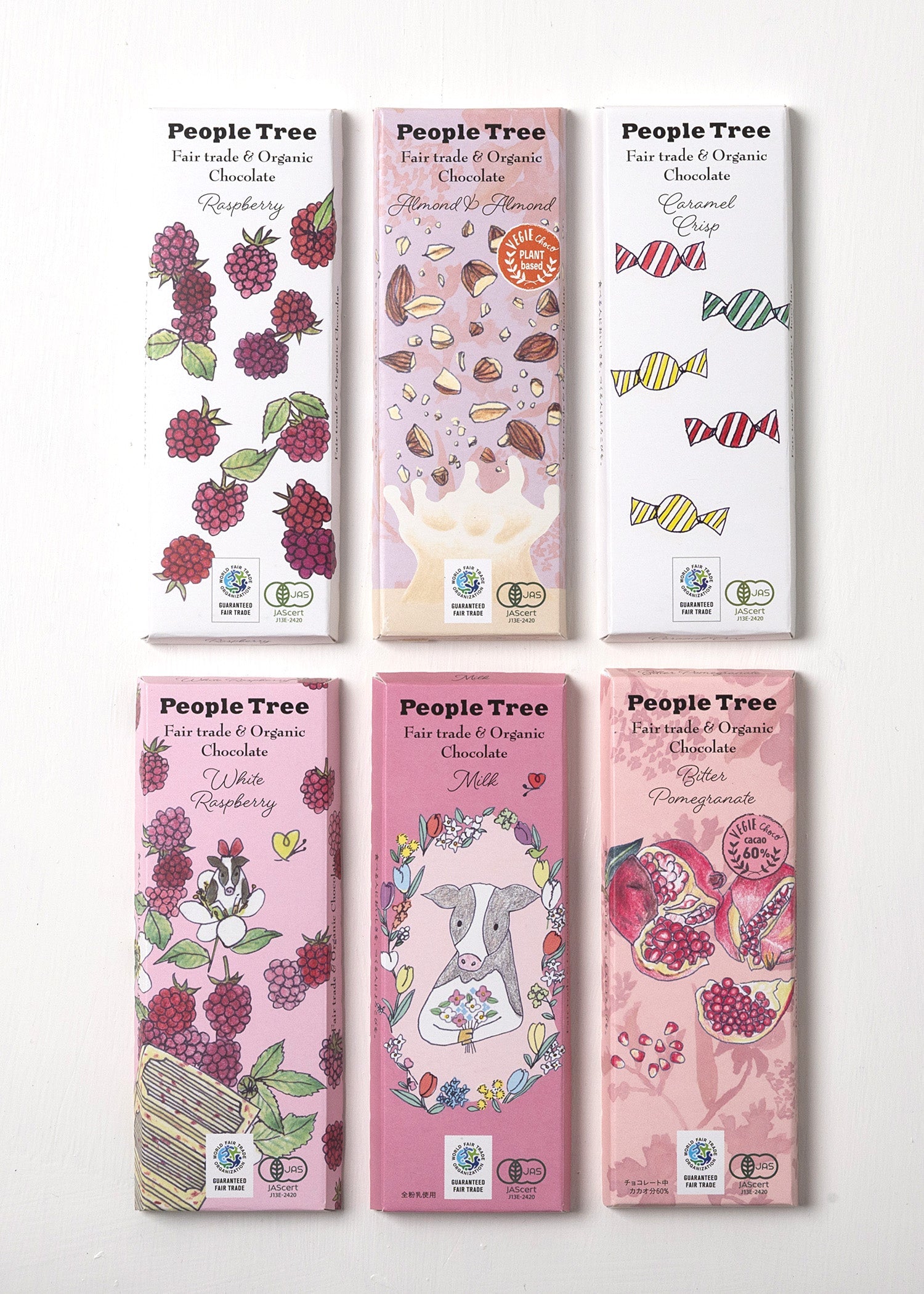 クラフトボックス入りフェアトレード＆オーガニック板チョコ・期間限定