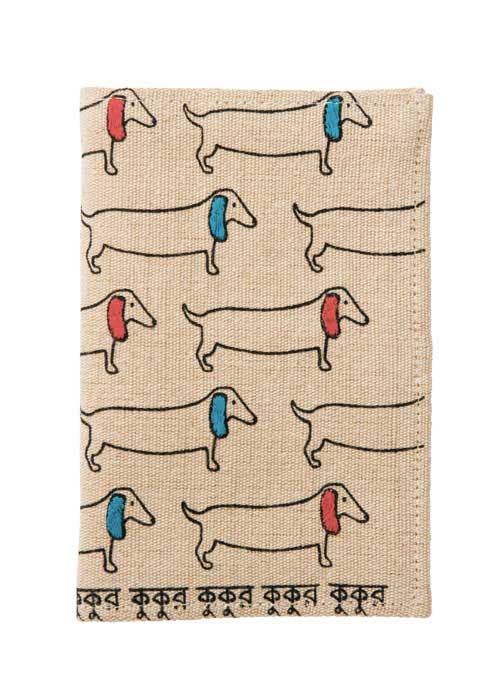 手刺繍入り２０１８年スケジュール帳 オーガニックコットン フェアトレードアイテム エシカルライフスタイルのピープルツリー